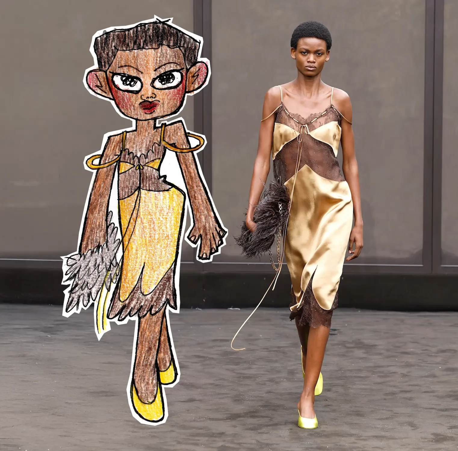 Fashion Illustration: FERRAGAMO S/S 26 | SHOWstudio