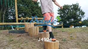 Japanese Steps J4904 playgrounds balancing & climbing equipment balancing trails video
