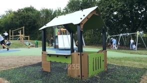 Cubby House J235® playgrounds traditional playground equipment playhouses video