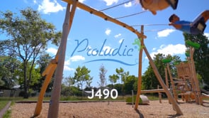 2 bölcsőülés J490 játszóterek fenntartható természetes fából készült játszótéri eszközök hagyományos eszközök video