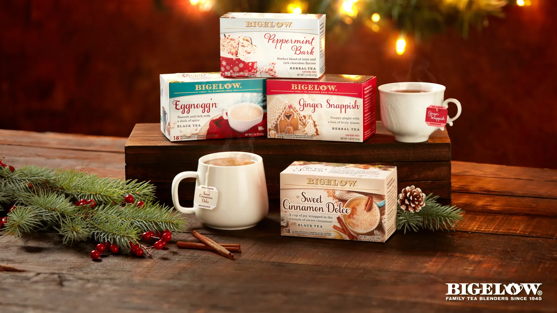 Ginger Snappish Herbal Tea - Case of 6 boxes - total of 108