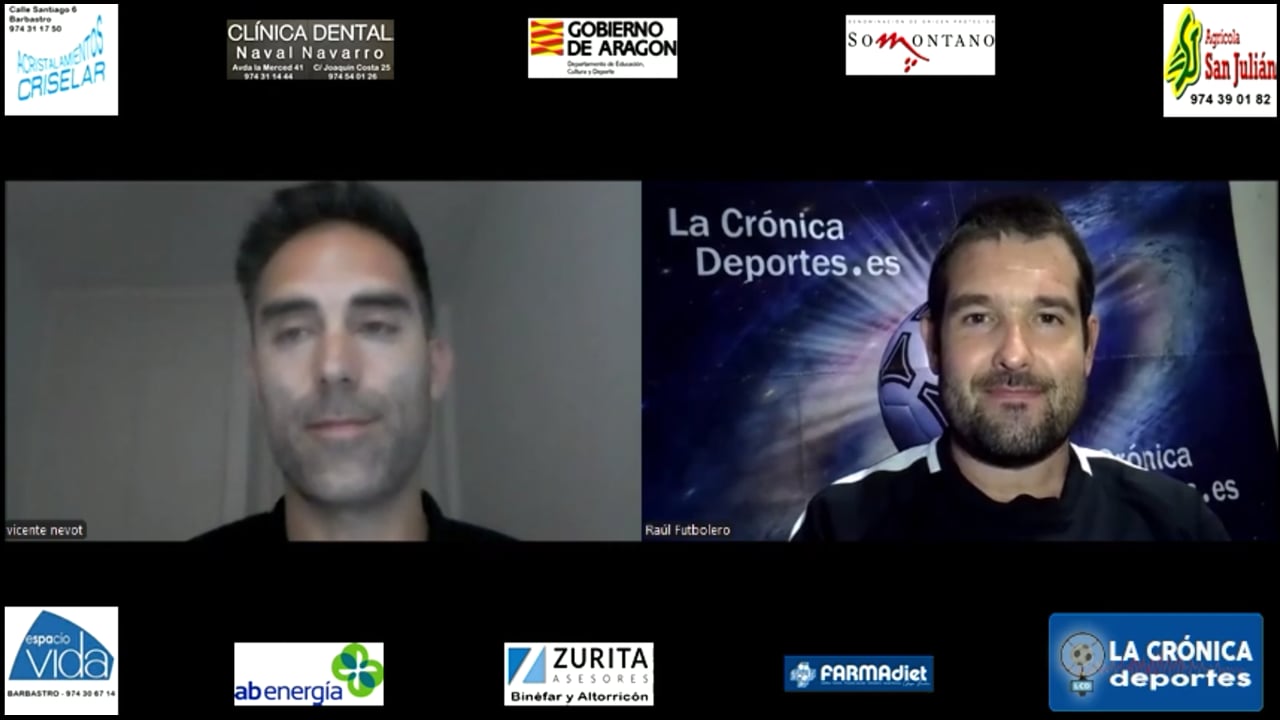 "Jornada 5" Análisis Regional Preferente G2 / VICENTE NEVOT (Entrenador At. Teruel)