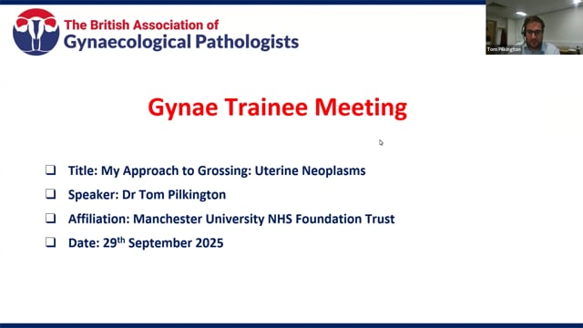 My approach to grossing - uterine neoplasms