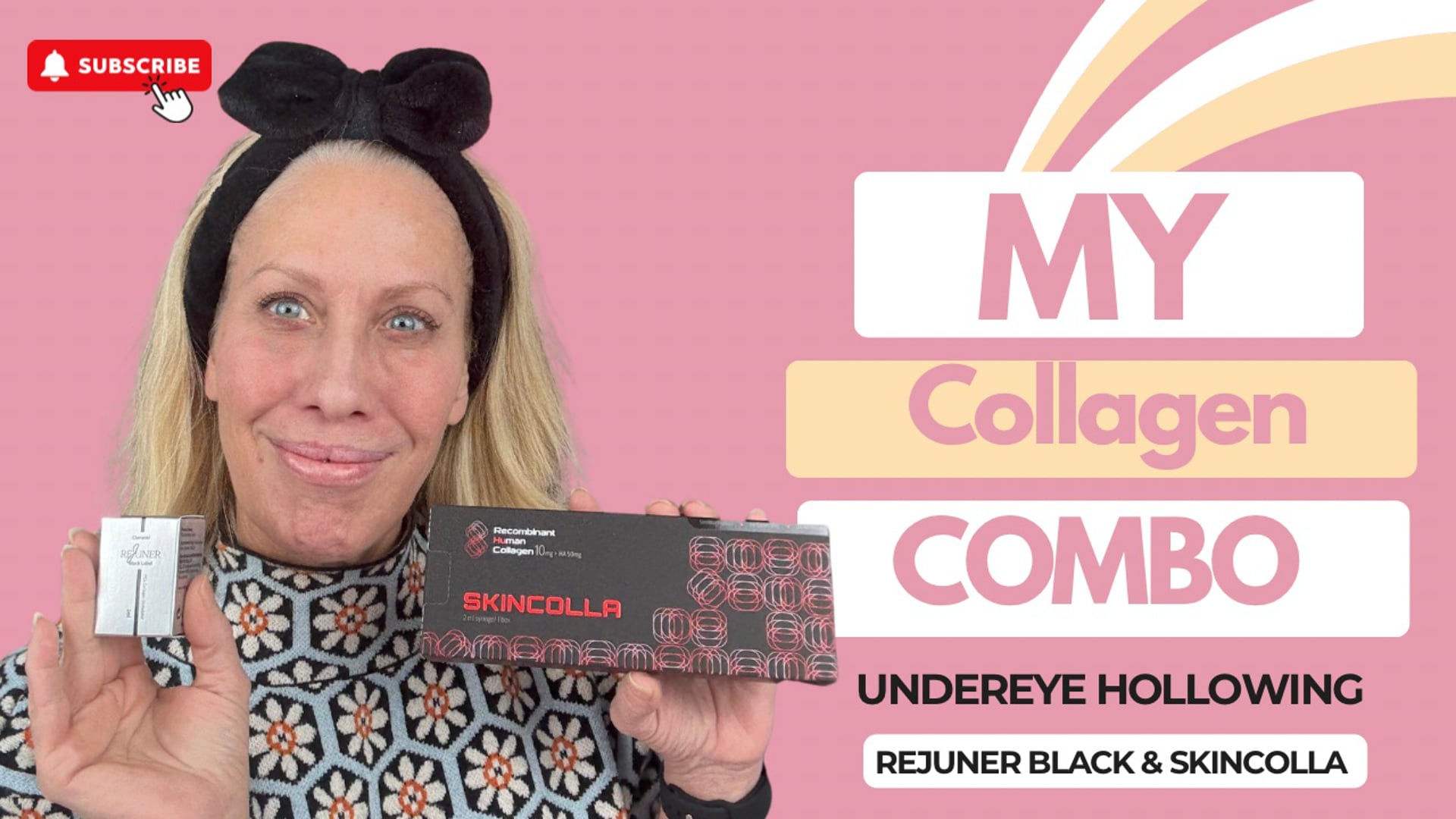 Ultimate Collagen Combo: Rejuner Black Meets SkinColla ( Undereye Treatment )