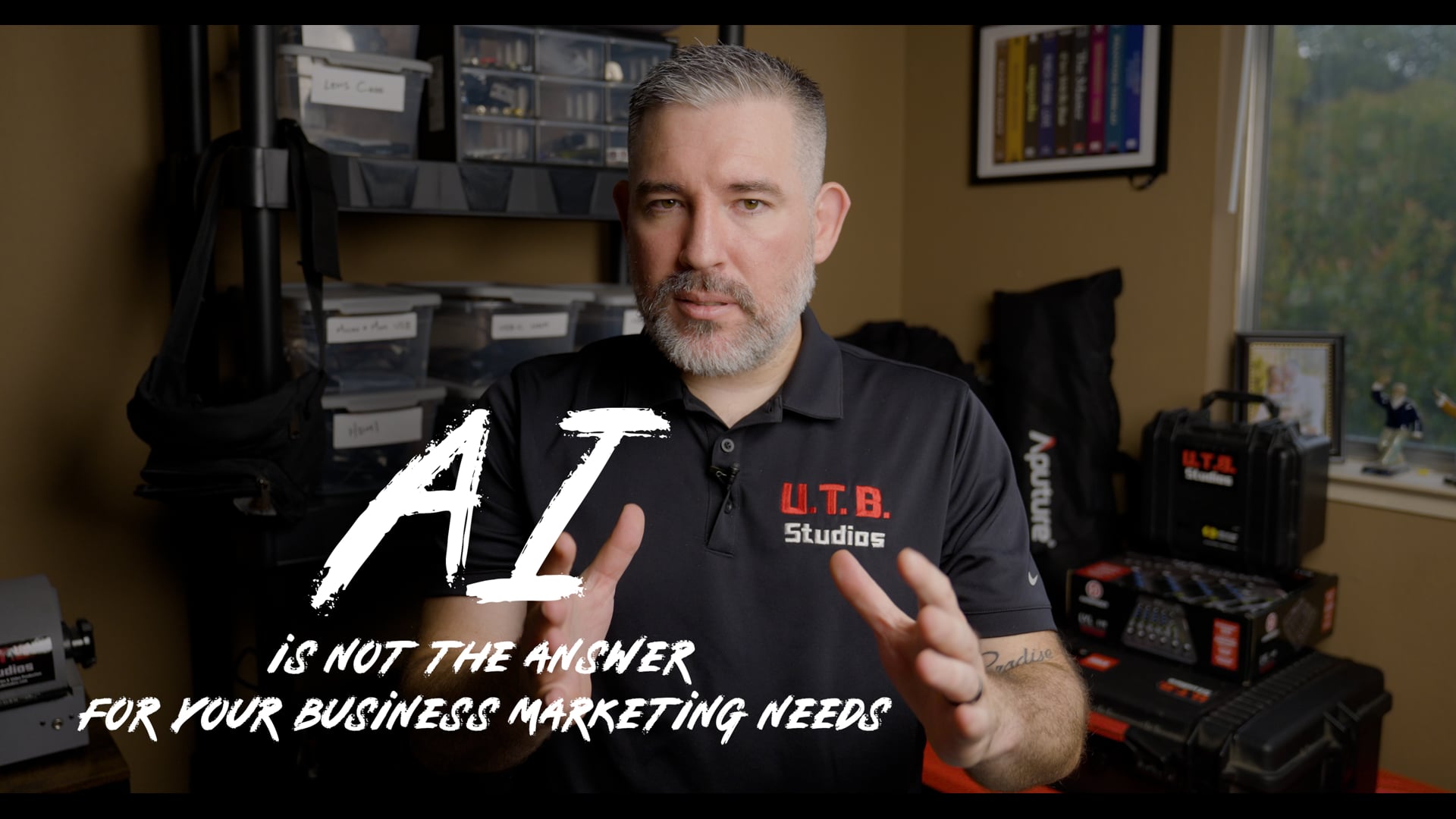 Your Business Deserves Better Than AI | U.T.B. Studios