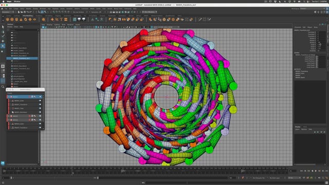 CG1 Week 7 - Week7-4 MASH Example 3 - Sweep Mesh Loop Step-by-Step on Vimeo