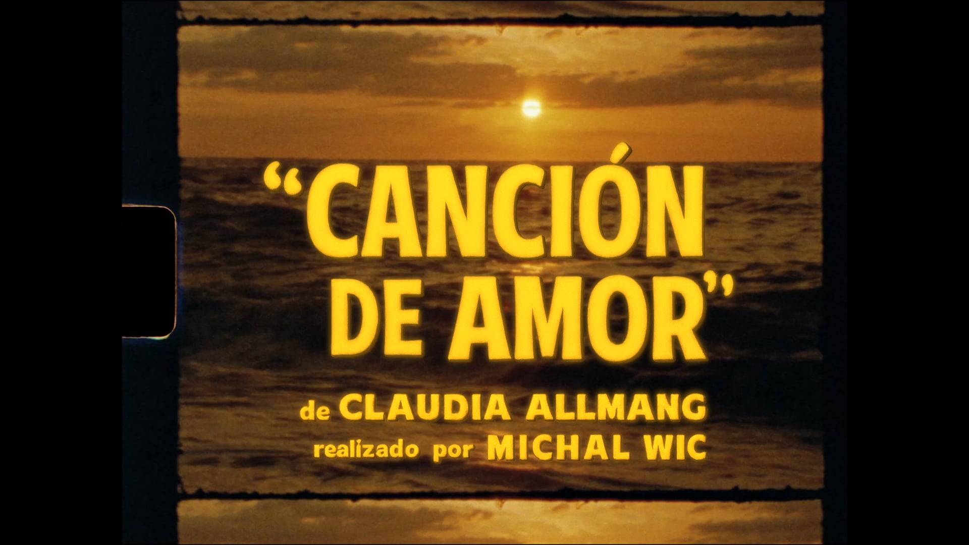 CANCIÓN DE AMOR - Claudia Allmang - Official Music Video