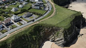 Recently recorded drone footage shows the accessibility improvements made at Newquay Barrowfields which link with the new shared use path at Narrowcliff.