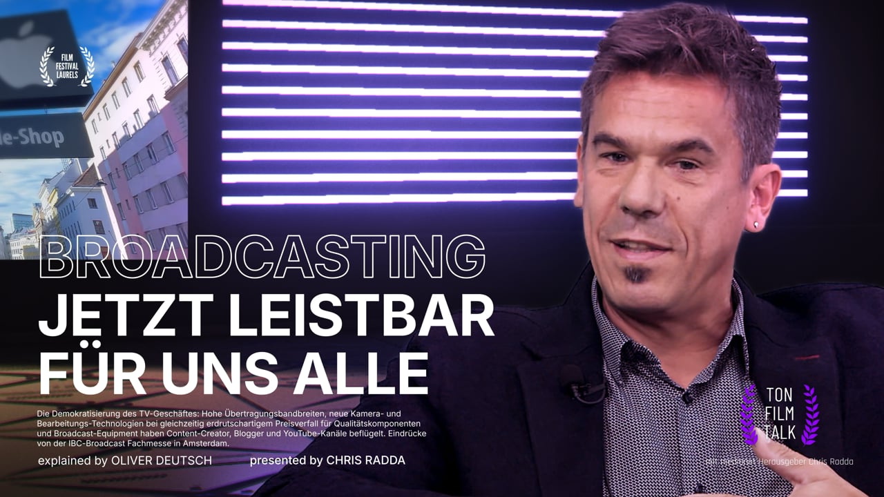 IBC-Fachmesse Amsterdam 2025 – Broadcasting jetzt leistbar für uns alle