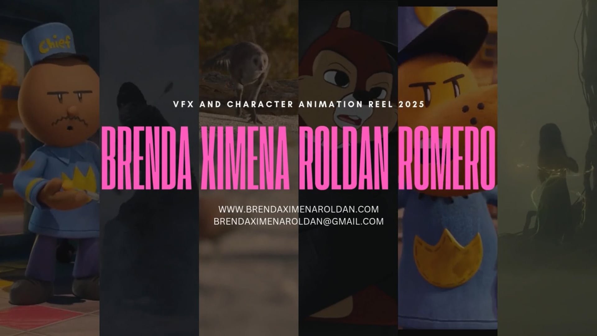 ANIMATION REEL - Brenda Ximena Roldan Romero 2026
