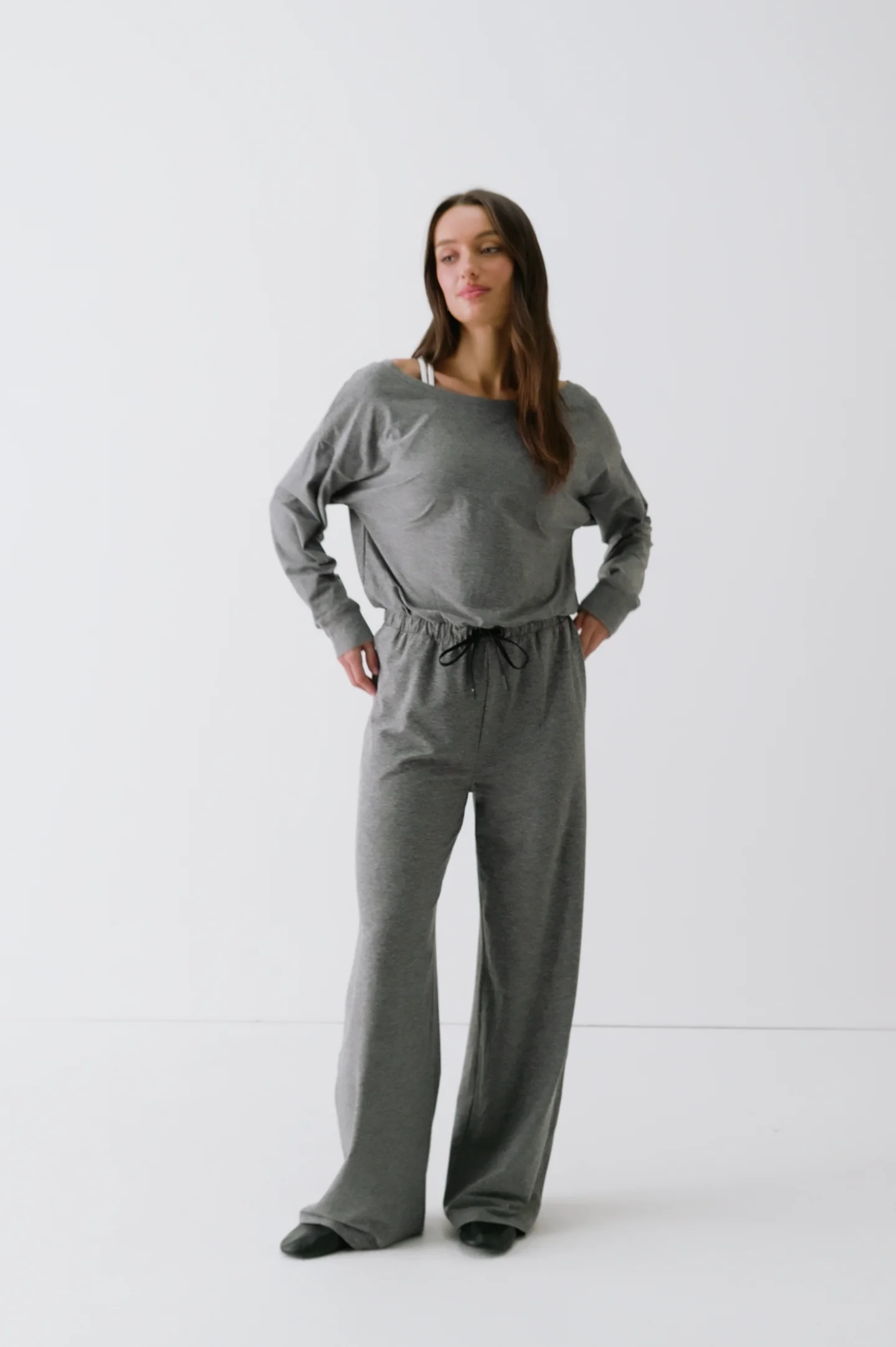 Cloud Jersey Off Shoulder Onesie - Fabletics