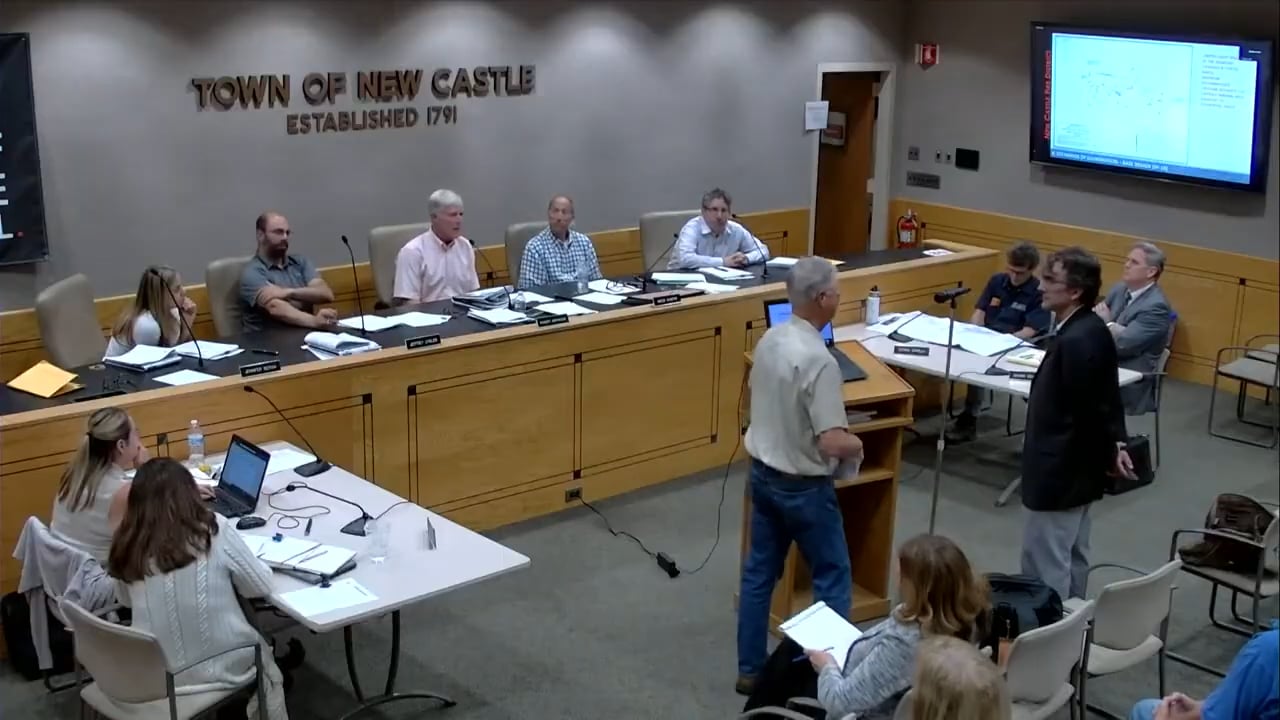 Town of New Castle Planning Board Meeting 10/7/25