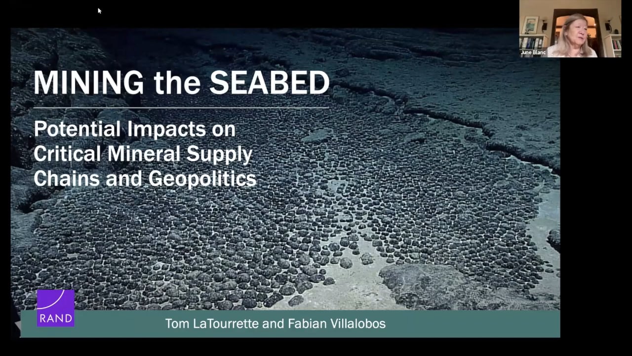 Mining the Seabed: The Costs and Benefits With Fabian E. Villalobos & Tom LaTourrette