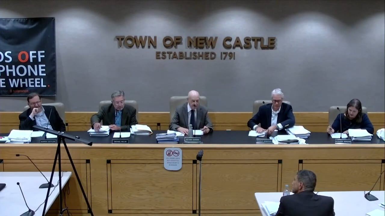 Town of New Castle Zoning Board Meeting 9/24/25