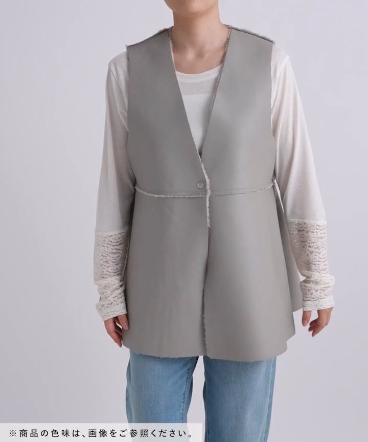 future archive リアルレザーベスト Lサイズ レザーベスト - REALDEAL