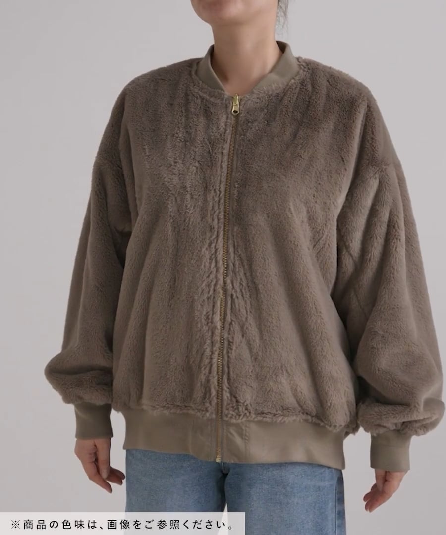 リバーシブルファーブルゾン/497161 | [公式]グローバルワーク