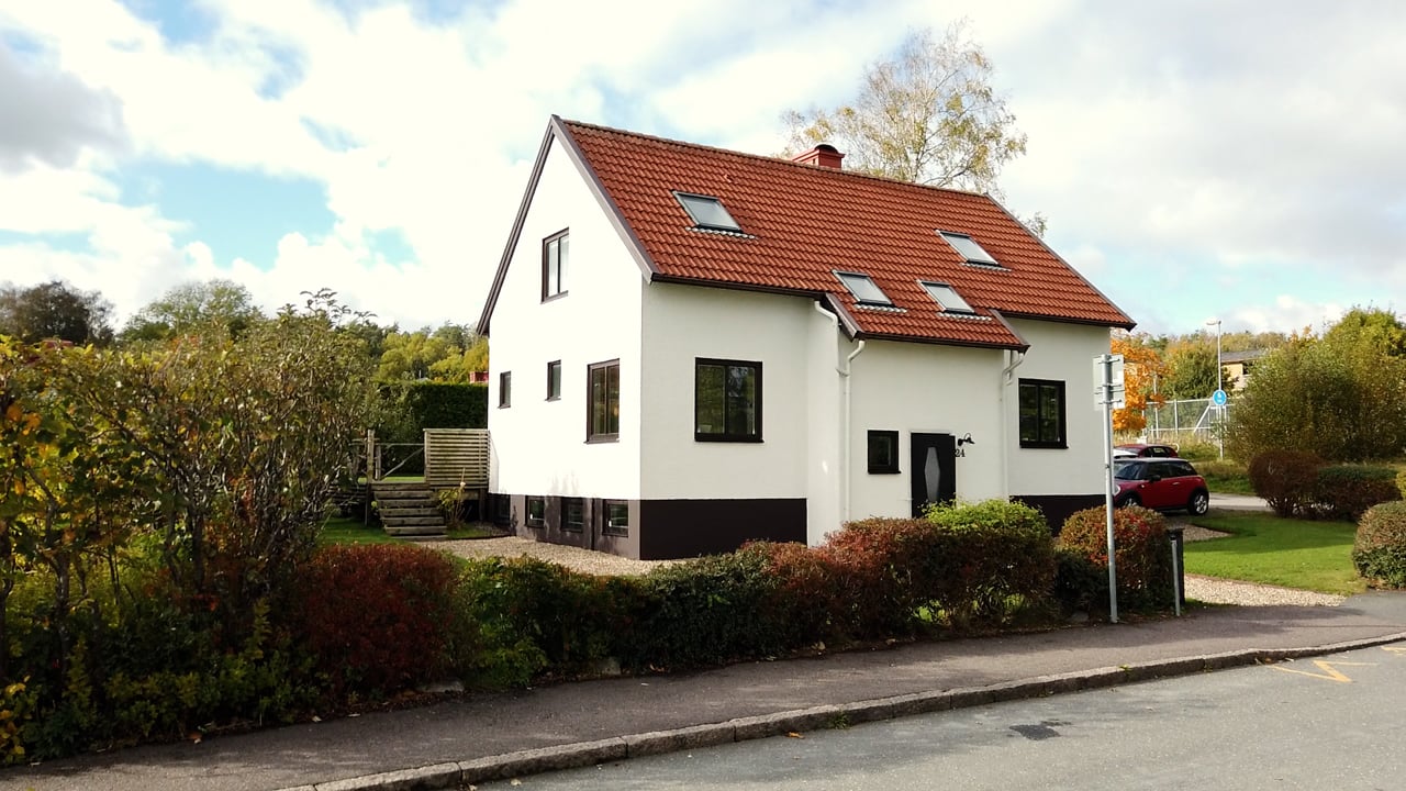 6 rum Villa på Borgmästaregatan 24 Kungsbacka Kungsbacka kommun - video