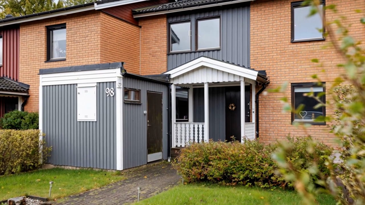 5 rum Radhus på Tranbärsstigen 98 Hultet Nässjö kommun - video