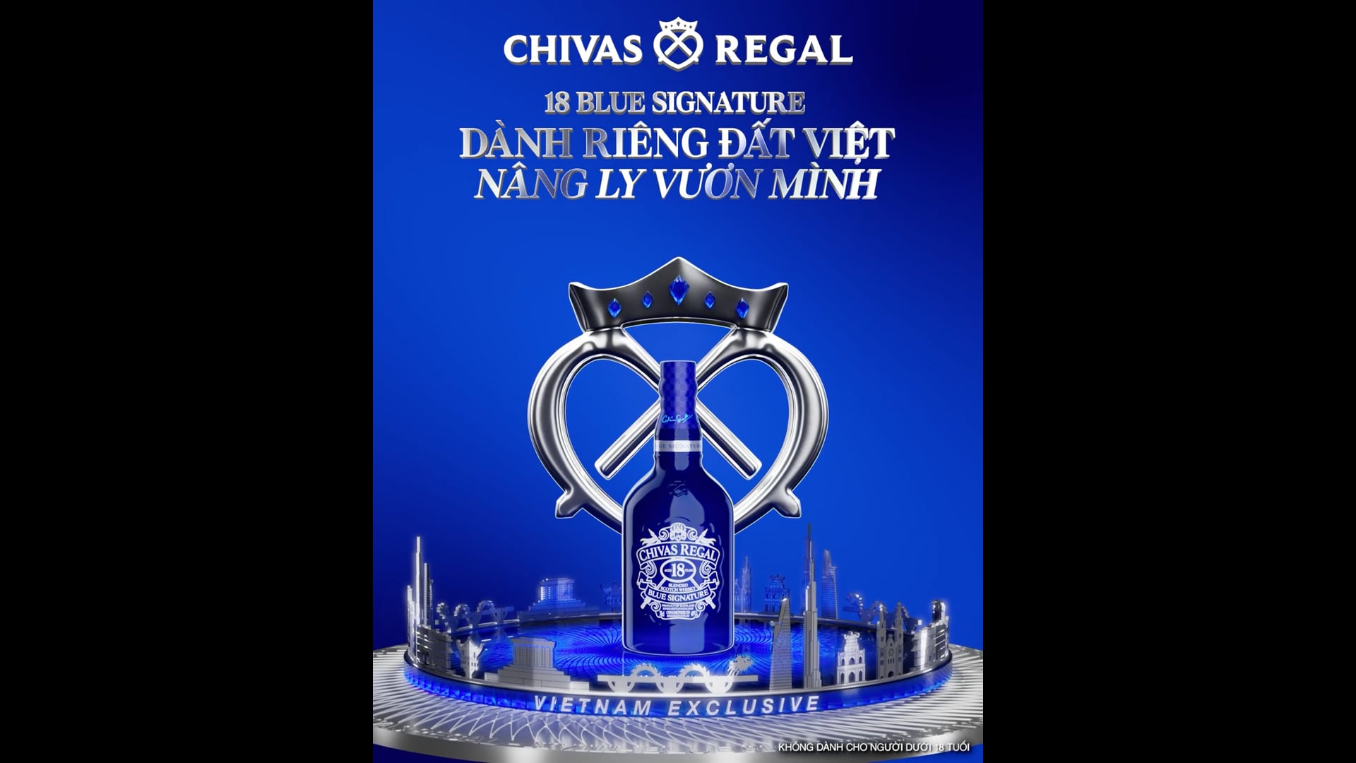 CHIVAS REGAL 18 BLUE SIGNATURE