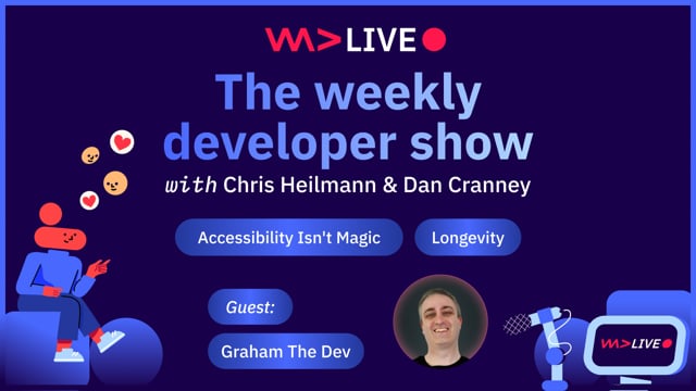 WeAreDevelopers LIVE - Accessibility isn't magic, Longevity, Devrel in times of AI and more