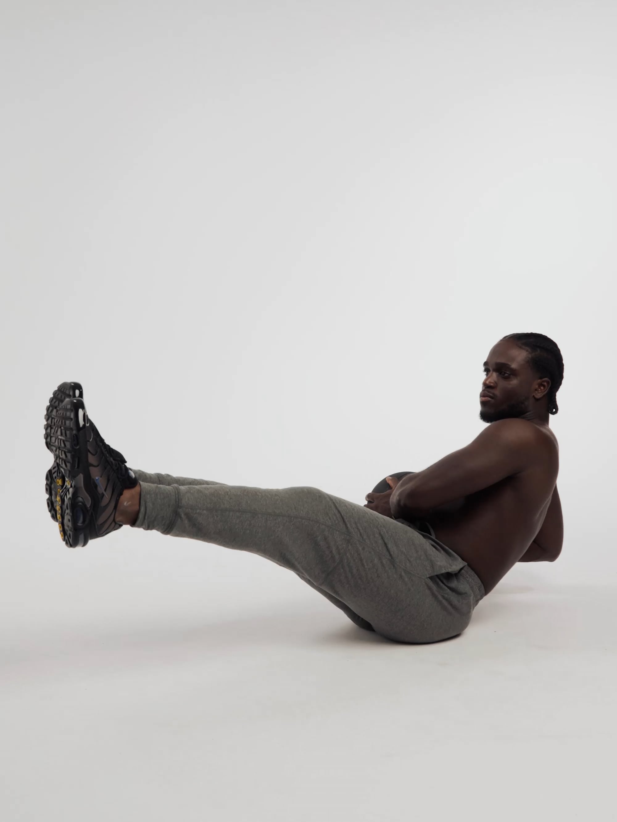 מכנסי אימון ארוכים מבד איליוס