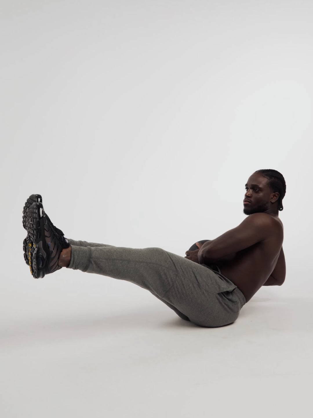 מכנסי אימון ארוכים מבד איליוס