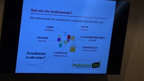 Xerrada dins el Programa Educactiu el Bon Ús dels Medicaments PECBUM