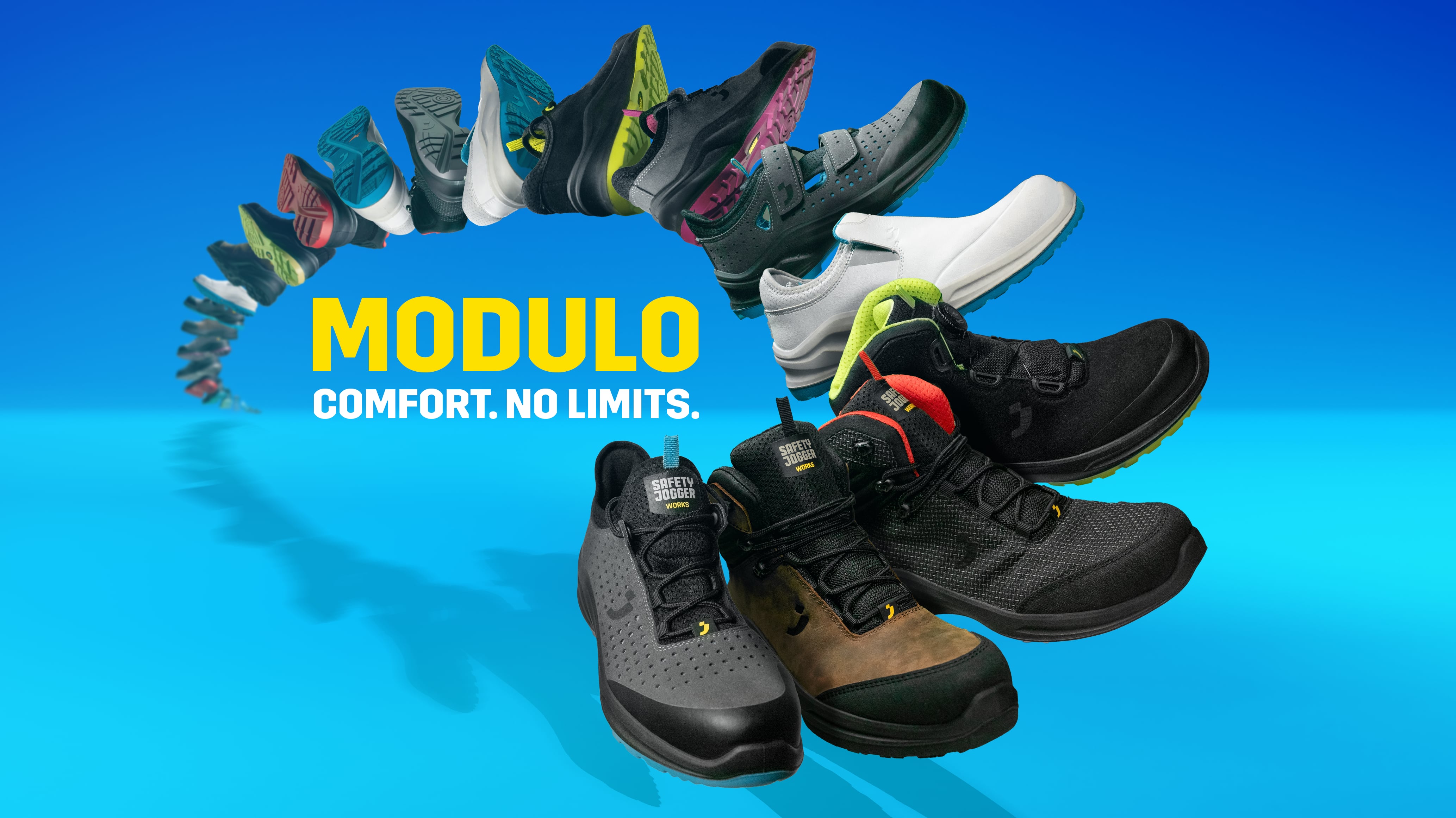 Modulos3mt - Comfortable Vegan Mid Safety Sneaker With TLS closing