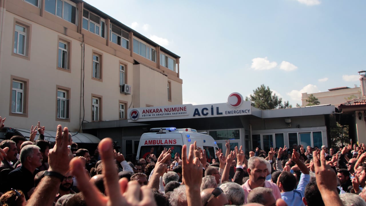 Numune Hastanesi'nde 10 Ekim 2015