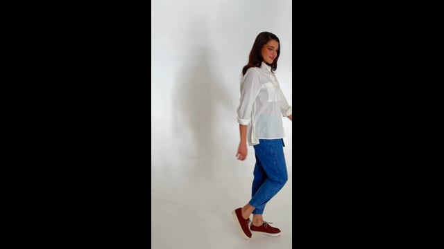Camisa Tricoline Off White
