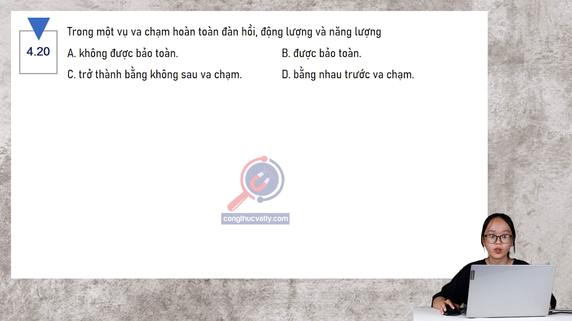 Trong một vụ va chạm hoàn toàn đàn hồi, động lượng và năng lượng sẽ như thế nào?