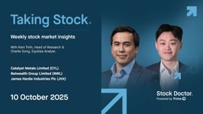 Taking Stock Weekly Insights 10 October 2025