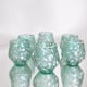 LAGUNA WAVES Set of 6 Green Water Tumblers – Ballotton Technique video