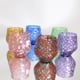 WAVES Set of 6 Multicolor Murano Glass Tumblers – Ballotton Technique video