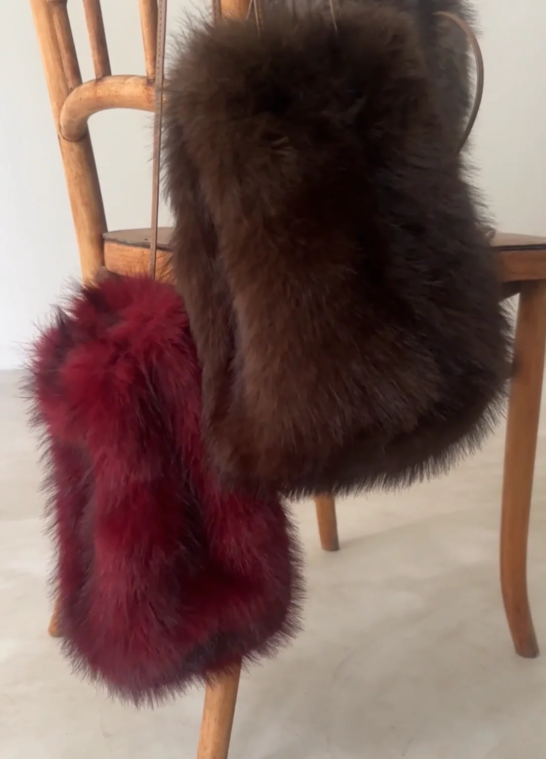 フェイクフォックスファーショルダーバッグ | HUG O WaR ONLINE