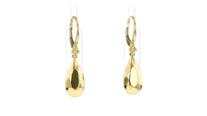 Gabriel Designs 14kt Yellow Gold Teardrop Earrings