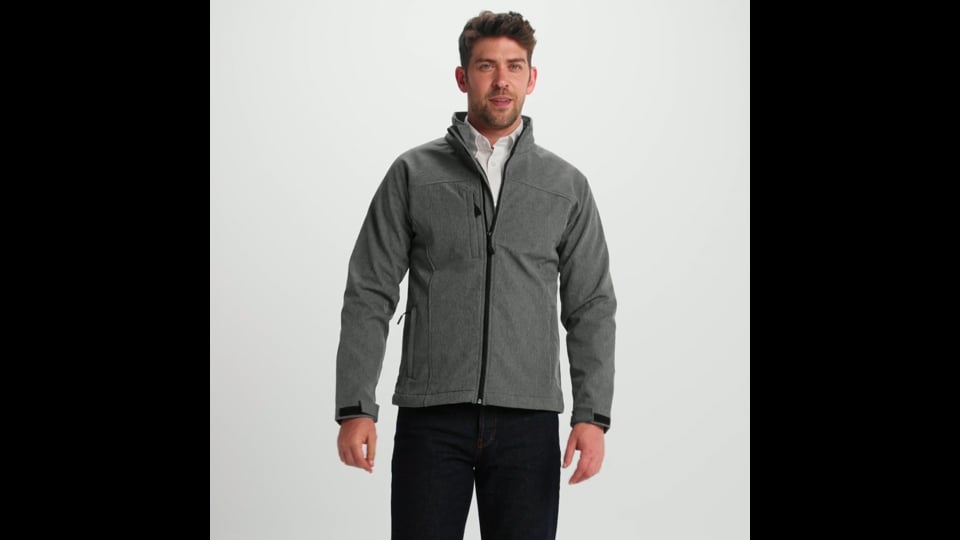 VESTE SOFTSHELL MIXTE 3 COUCHES PERSONNALISEE 'RUDOLPH'