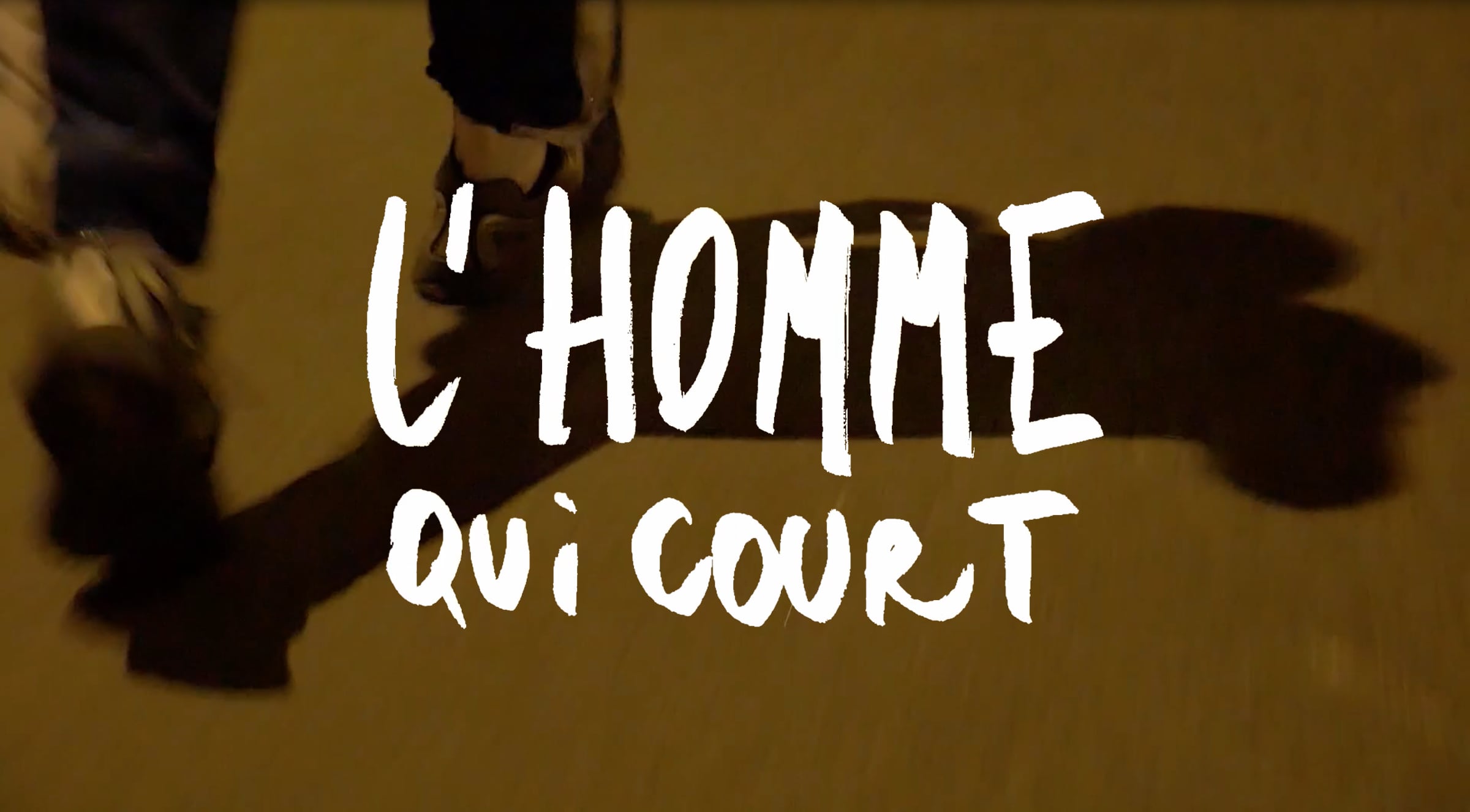 L’Homme qui court