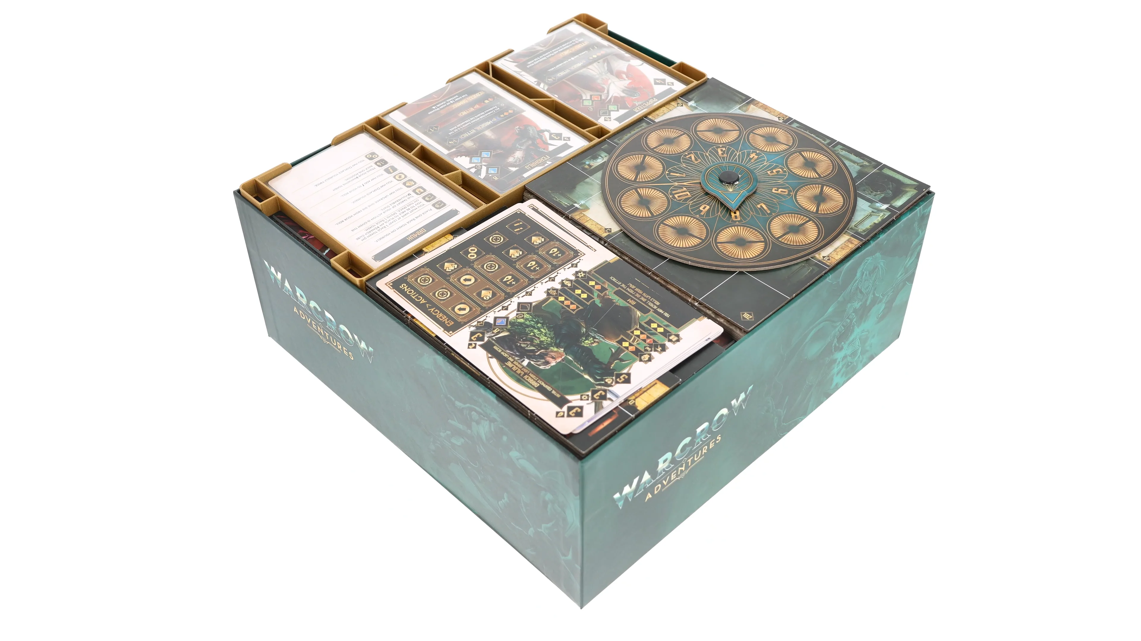 WORD MOTION ミニチュアボックスセット Feldherr foam set for Warcrow Adventures - Core Game Box