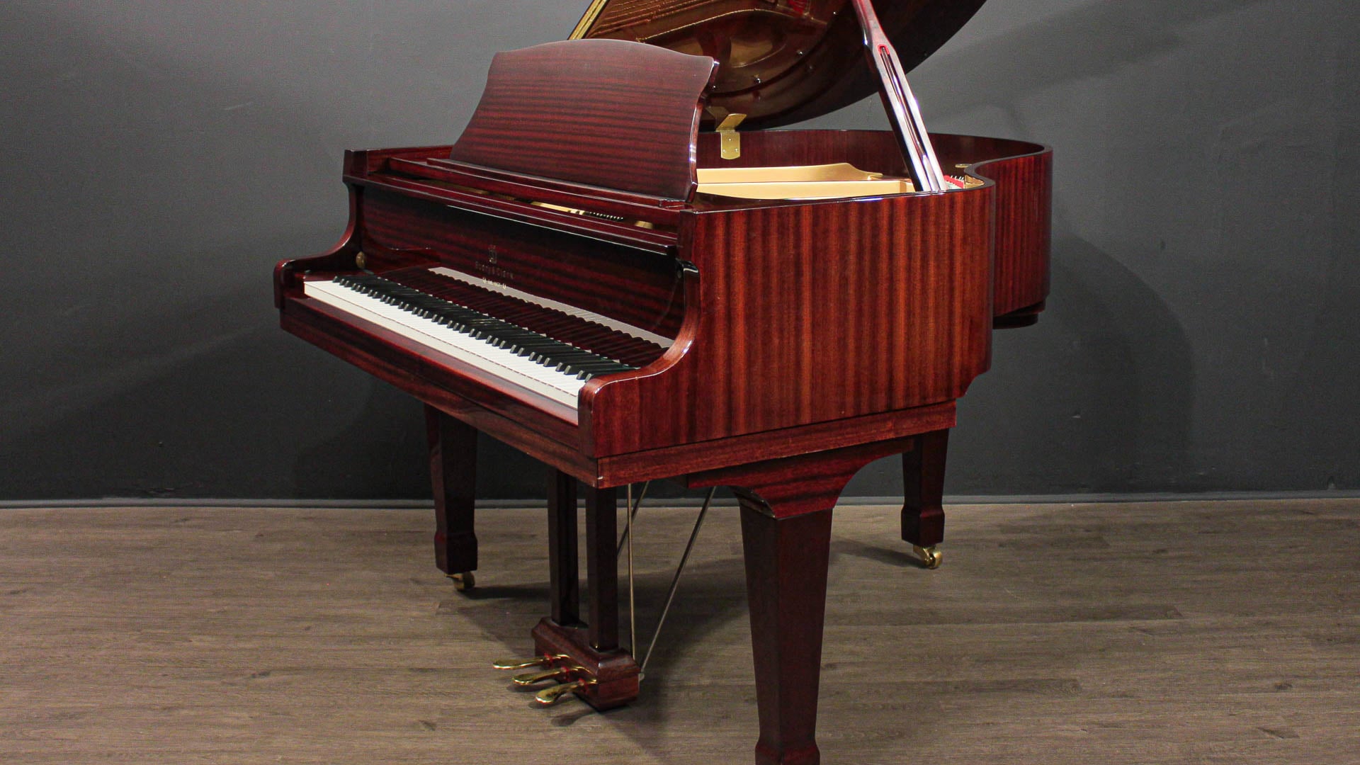 Story & Clark グランドピアノ Story & Clark 5' Baby Grand Piano Polished Mahogany | Grand Pianos