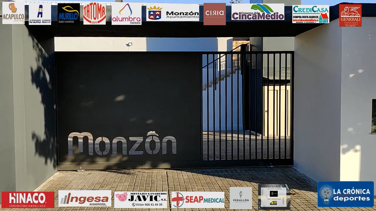 Monzón finaliza la modernización de sus dos estadios de fútbol .Con una inversión de 1,2 millones de euros las obras han   mejorado sustancialmente las instalaciones