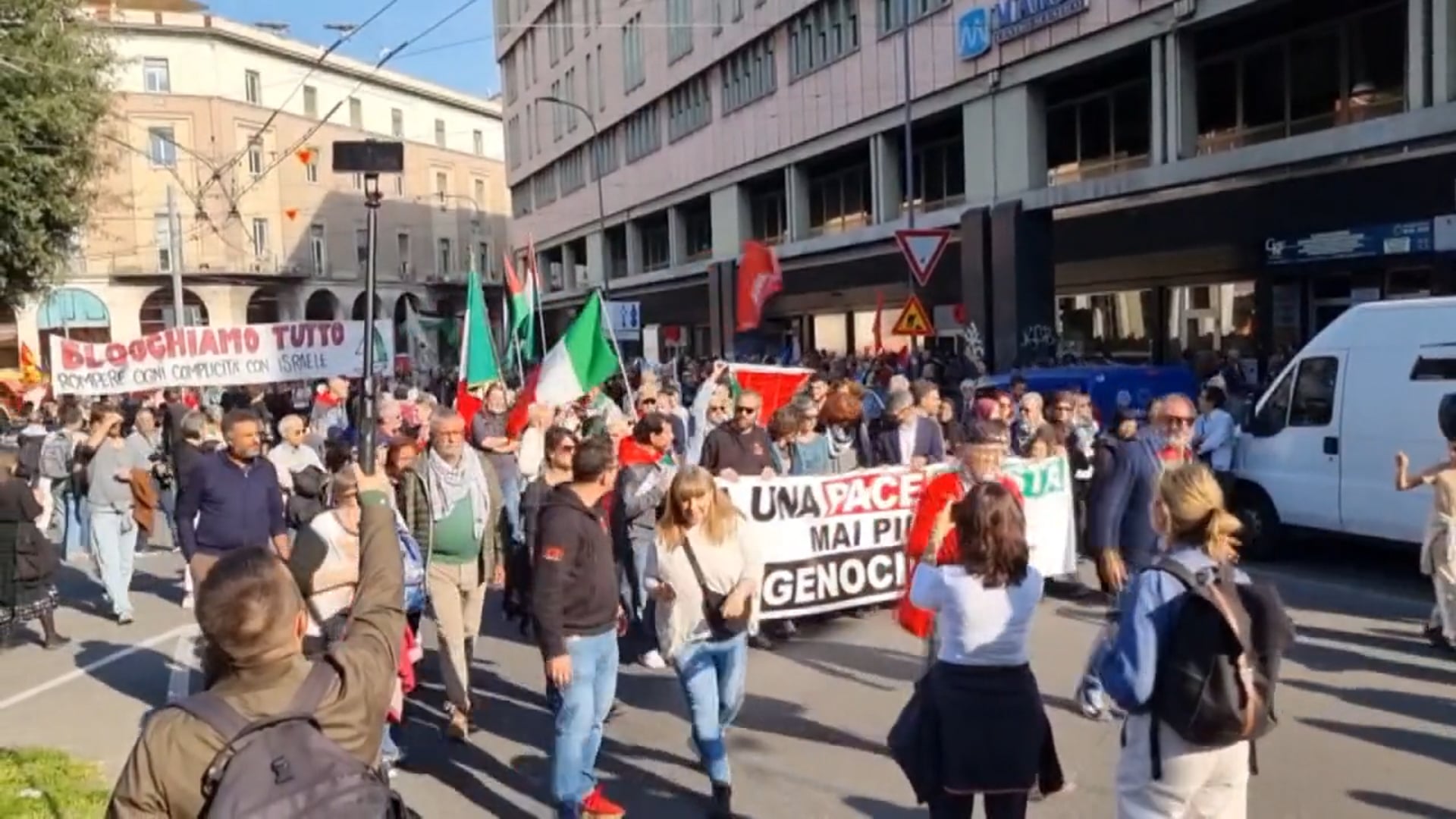 Gaza, nuova manifestazione a Bologna. Lafram: “Sia una pace giusta”