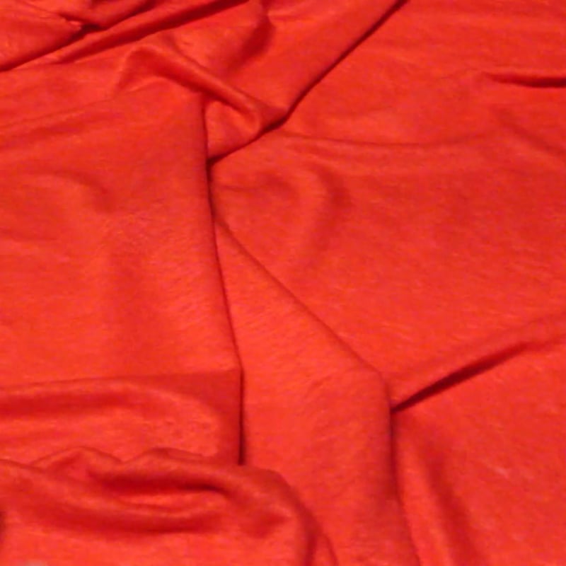 Vidéo: Jersey 100% lin - Corail