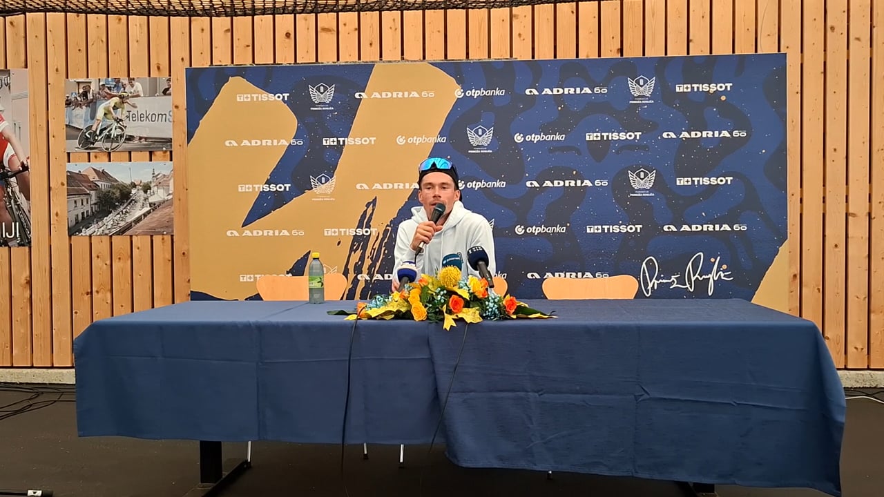 Ob Remcu bo na Rogliču manj pritiska: Lahko bom samo kolesar. To je dovolj.