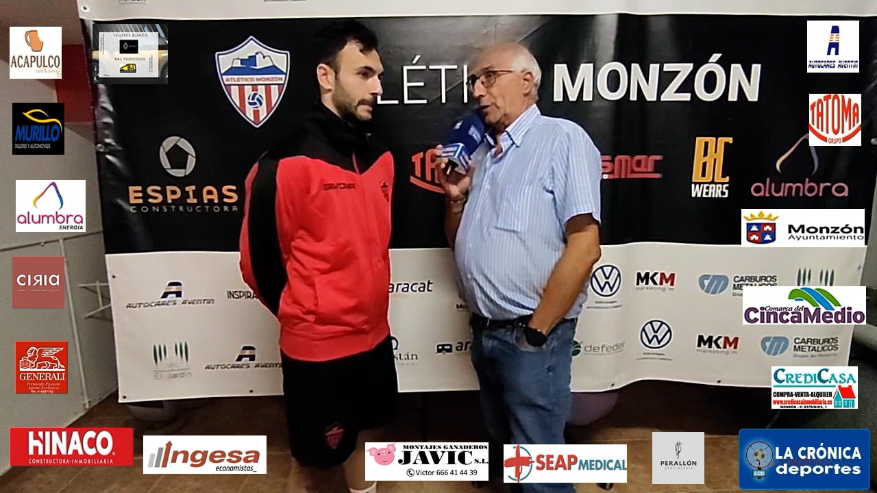 SAÚL  GRACIA  (Jugador Monzón) At Monzón Alumbra 0-1 CDJ Tamarite / J 6 / 3ª RFEF