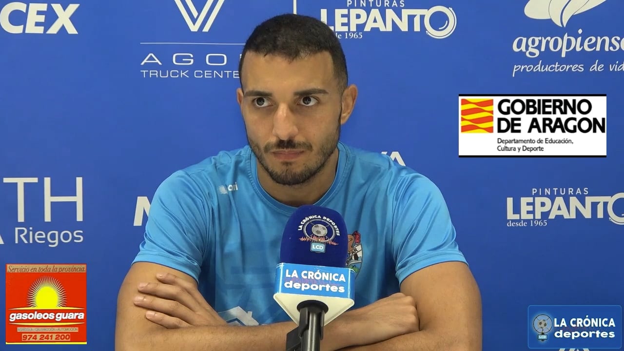 AMINE (Jugador Binéfar) CD Binéfar 2-0 CD Robres / Jor. 6 / Tercera Rfef