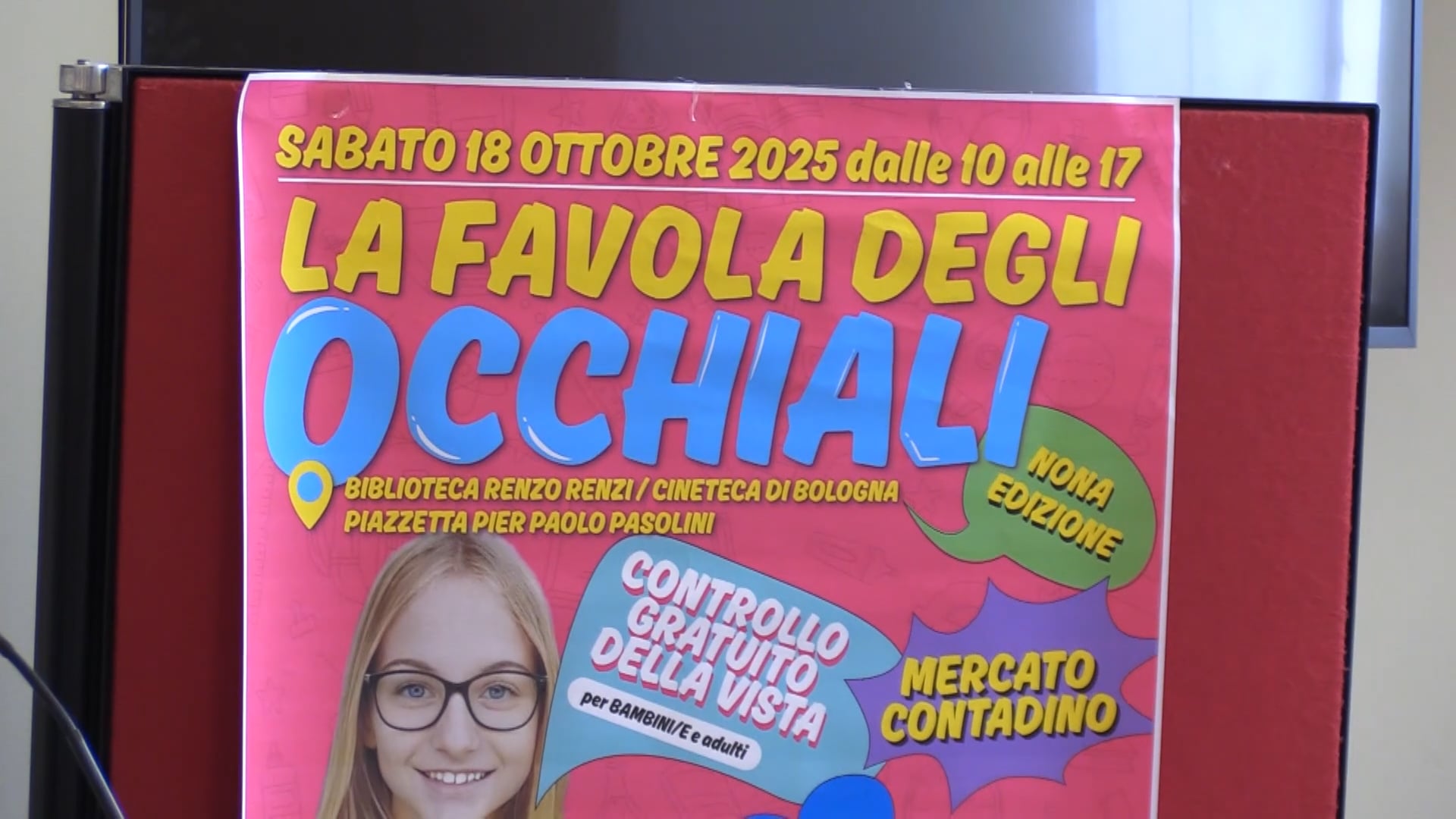 ‘La favola degli occhiali’ torna il 18 ottobre alla Cineteca, nel Mese mondiale della vista