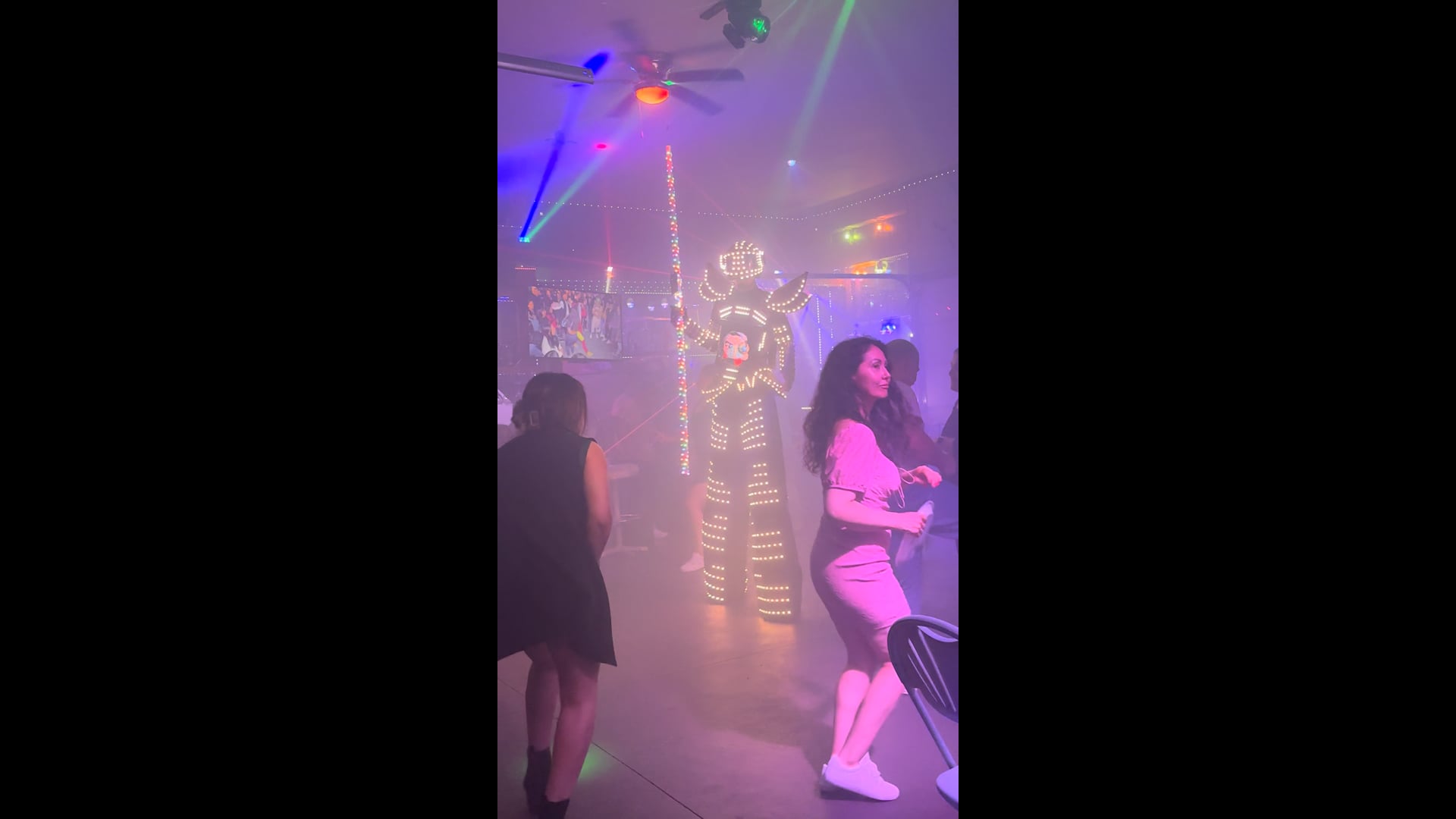 Promotional video thumbnail 2 for Party RNGR - L.E.D Robot Party Service