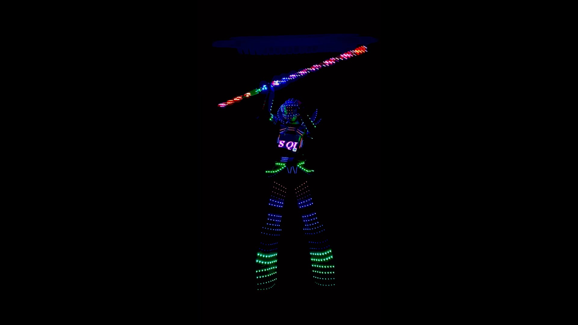 Promotional video thumbnail 3 for Party RNGR - L.E.D Robot Party Service