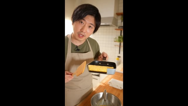 卵焼きの解説をするAI